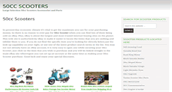 Desktop Screenshot of 50cc-scooter.com